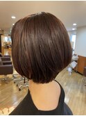 【立川 丸みショート アースカラー 30代40代50代60代◎】