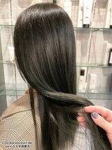 ソーエン バイ ヘッドライト 九大学研都市店(soen by HEADLIGHT) yuistyle/ブリーチなしグリーンくびれヘアくすみベージュマロン
