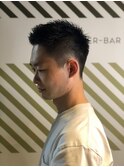 大人の刈り上げスタイル【BARBER-BAR】