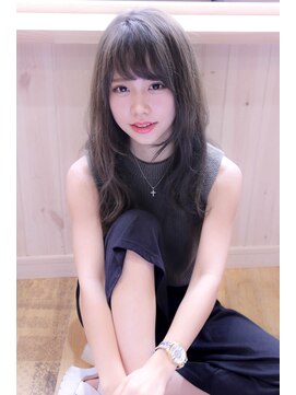 ライツ 富士店(ReiZ) 【ReiZ富士】☆ノームコア☆ベビーバングセミロング☆