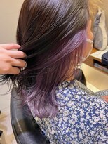 シェル 国分寺(shell)&nbsp;インナーカラー/パープルカラー/ブリーチカラー/10代20代30代