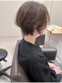 ふんわりショートヘア