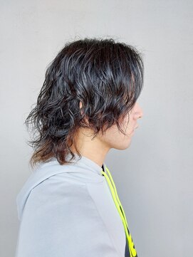 リット 甲府平和通り店(LIT) ミディアムウルフインナーカラー