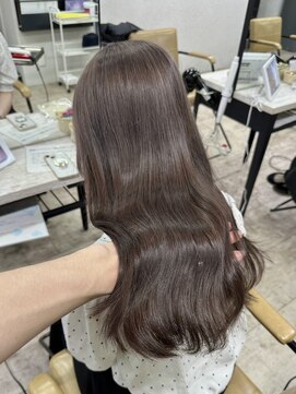 アジールヘア 所沢プロペ通り店(agir hair) ショコラブラウンヨシンモリダークカラー小手指所沢艶ツヤ
