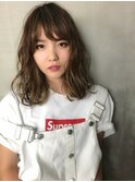 ふんわりカールミディアム【センター南髪質改善オージュア】