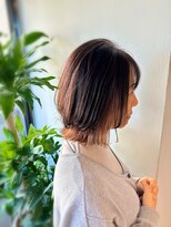 エニィ 池袋西口(Any)&nbsp;黒髪/グレーベージュ/レイヤーロング/前髪パーマ