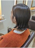 切りっぱなしボブ