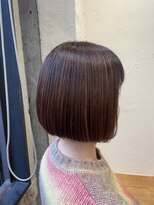 ゴーシェン 津田沼本店(Goshen)&nbsp;オレンジハイライトボブ