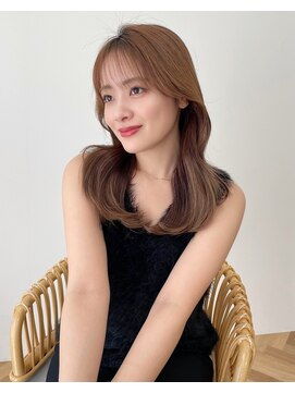 フォルテレイ 青山(FORTE Lei) ハイライトカラー、くびれヘアでもOK　縮毛矯正ストレート