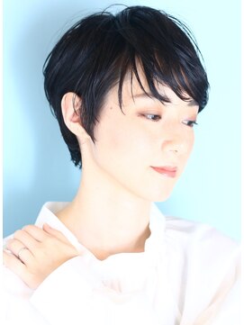 インセプション 銀座(INCEPTION) 黒髪小顔美髪イメチェンピンクブラウン切りっぱなしボブショート