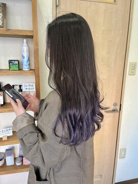 ココカラヘアー ニコ(cococara hair nico) グラデーションカラー/ラベンダーカラー