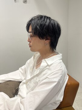 ネイロ 錦糸町(NeiRo) アッシュブラックカルマパーマベリーショートダークアッシュ