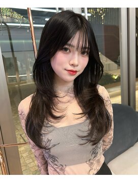 クム(kumu) 韓国へア/レイヤー/顔周り/ボブ/透明感カラー