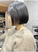 美髪縮毛矯正ボブで時短スタイリング　髪質改善　岐阜美容室