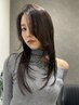 【憧れの艶髪に】カット＋アイロンのしない縮毛矯正