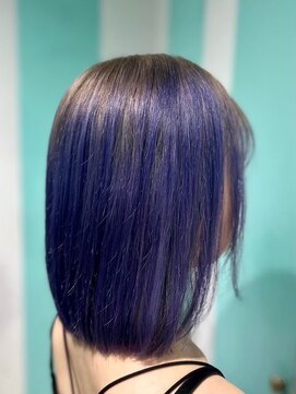 マティーナ ヘアー 池袋(Matina hair) 【デザインカラー×ボブ×ラベンダー】池袋美容室