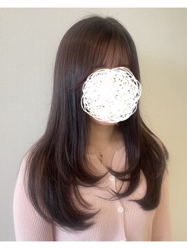 スタイル 成城学園前(STYLE) 【韓国風ロングレイヤー×透明感グレージュ】