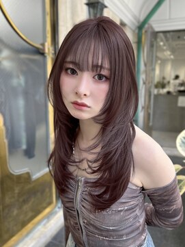 ラグーン 原宿 表参道(LAGOON) ハッシュカット/ワンホンヘア/韓国ヘア/前髪/レイヤー/原宿