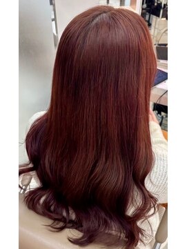 スタイル 横浜(STYLE) 【担当 金光】ダブルカラー/ブリーチ無し/中明度/レッド/