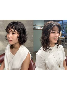 【栄/矢場町】栄の実力派サロン◎計算されたパーマ技術で、思い通りのカールとやわらかな質感を叶えます♪