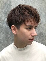 エリマ 横浜西口(elima) ツーブロックマッシュショートレイヤースパイキーショートヘア