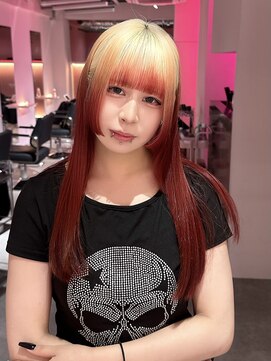 ダズリングディア(Dazzling Deer) 抜きっぱなしブロンド/ルーツカラー/レッドカラー/ストレート