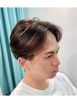 レリンク 横浜西口(LeLink) ナチュラルセンターパート×柔らかブラウン