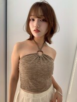 ユーフォリア 新宿通り(Euphoria) くびれボブ/ハッシュボブ/チョコレートブラウン