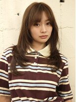 ランプ 代官山(the lamp)&nbsp;透明感カラー20代大人美人顔周りレイヤースタイル