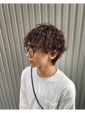 ツイストスパイラルパーマ/マッシュ