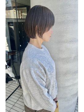 透明感のある大人ショート