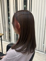 エリス ウメダ(Eliss umeda)&nbsp;ショコラブラウン×ピンクイヤリング