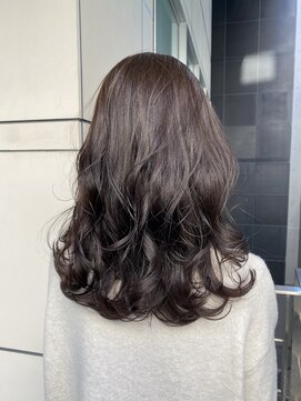 【小宮涼太】くすみラベンダーグレージュ