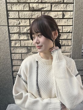 【li'a】結んでも可愛い顔まわりcut