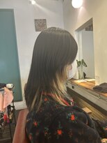 モップス 金沢文庫店(MOPS)&nbsp;シャギーレイヤー×インナーカラー