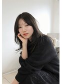 レイヤーカット　美髪矯正　顔まわりカット