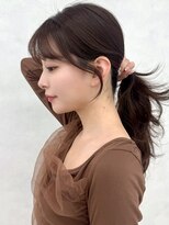 アッシュ 茗荷谷店(Ash)&nbsp;茗荷谷レイヤーカット韓国ダブルカラー顔周り前髪カットボブ