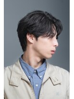 ネイビー 表参道(NAVY) 初パーマビジネスマンおすすめツーブロックフェザーパーマ