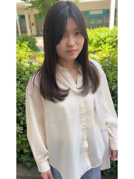 アッシュ 二俣川南口店(Ash) 顔まわりレイヤー|レイヤーカット|縮毛矯正