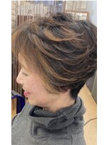 美容室あーるびーる 花水木 ショートカット