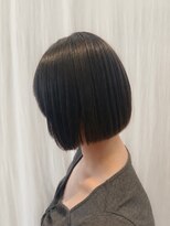 ココカラヘアー ニコ(cococara hair nico) 切りっぱなしボブ/顎下ボブ/縮毛矯正