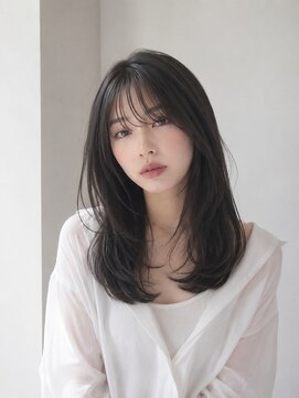 ワゴンバイアフロート(Wagon by afloat) レイヤーカット×小顔セミロング/20代30代40代丸顔面長池袋