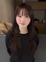 エトワ 中央店(etoi)&nbsp;大分韓国かき上げレイヤーカット大人レイヤー顔まわりレイヤー