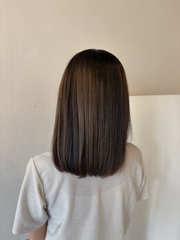 ルフトヘア(Luft HAIR)の写真/【全メニュートリートメント付き】前処理・後処理・ケアオイルで徹底ケア！ダメージレスなツヤ髪へ♪