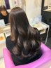 【平日藤原限定】カット＋艶カラー＋高濃度水素トリートメント￥18150→8000