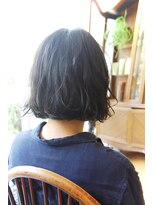 ベル(BELL)&nbsp;ボブはコテで巻くとイイ感じ♪【BELL桜新町/用賀】