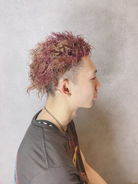 ヘアサロンM 新宿 メンズ ツイストピンパーマ