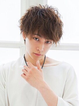 アグ ヘアー ネイビー 鶴岡東原店(Agu hair navy) フェザーマッシュ×スパイラル