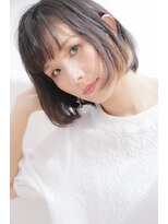 ヘアーズ ラスタ(Hair's RASTA) チラ見えインナーカラーがさりげないキュートボブ