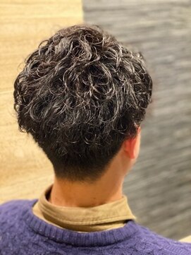 プレミアムバーバー 目黒店(PREMIUM BARBER produce by HIRO GINZA) サイドグラデーションスパイラルパーマ